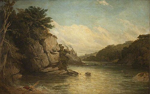Halton Forge on the Lune, 1855, William Linton