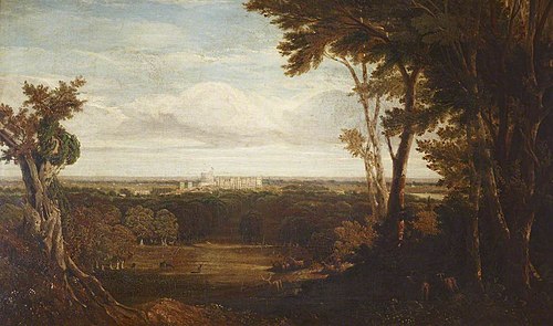 Windsor Castle from the Road to Virginia Water, 1838, William Linton