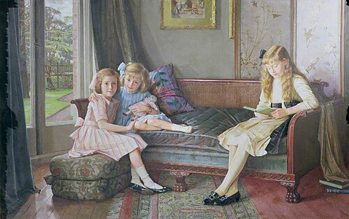 The Children of James Todd, 1920, William Logsdail