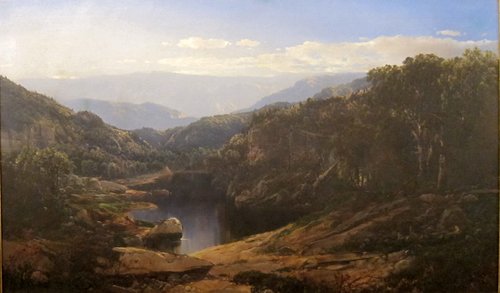 Mountain Landscape with Lake, 1865, William Louis Sonntag