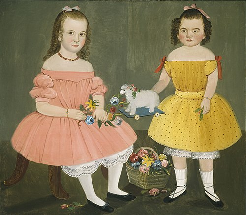The Burnish Sisters, 1854, William Matthew Prior