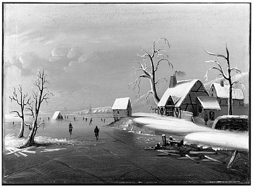 Winter Scene, 1857, William Matthew Prior
