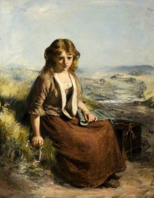 Lucy's Flitting, 1873, William McTaggart