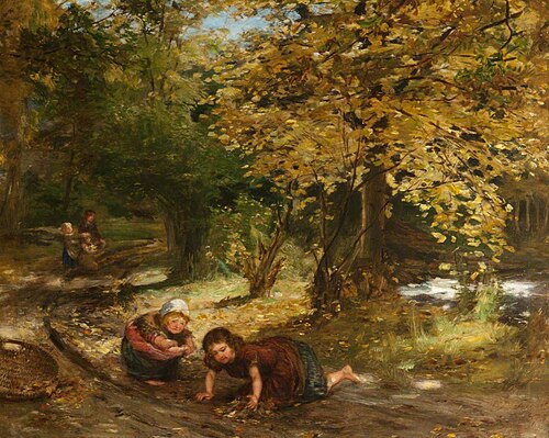 Autumn Leaves, 1875, William McTaggart