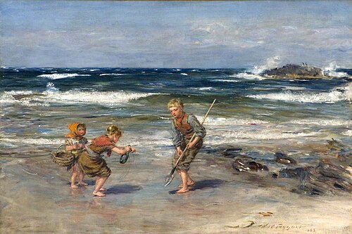 A Message from the Sea, 1883, William McTaggart