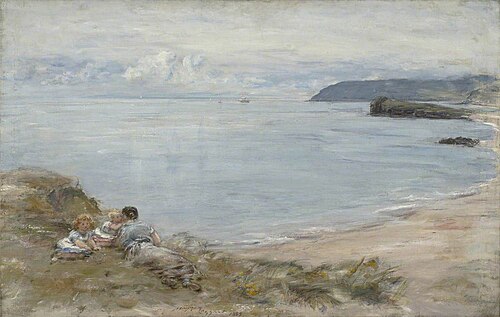 Away o'er the Sea, Hope's Whisper, 1889, William McTaggart