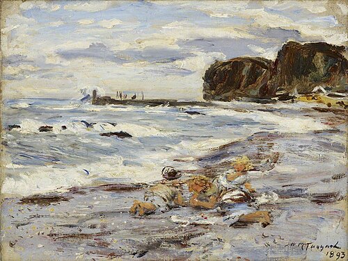 Auchmithie, 1893, William McTaggart
