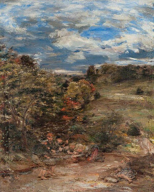 Rosslyn Castle, Autumn, 1895, William McTaggart