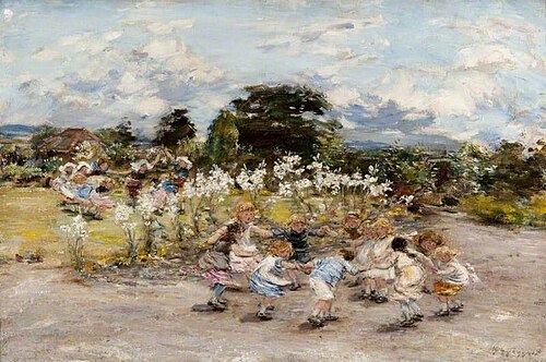 The Lilies, 1896, William McTaggart
