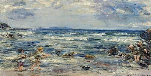 Along the Shore, 1904, William McTaggart