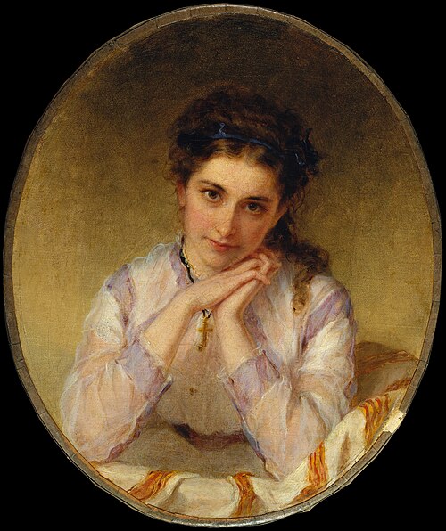 Mary Cadwalader Rawle, 1868, William Oliver Stone