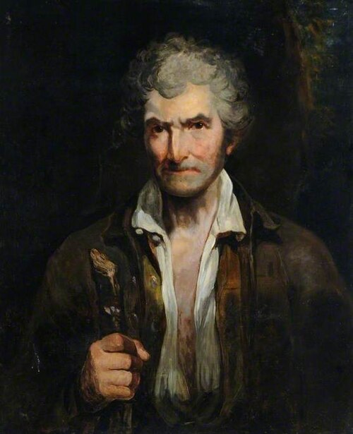 John Kemble in 'The Stranger' (an adaptation of August von Kotzebue's 'Menschenhaβ und Reue'), , William Owen