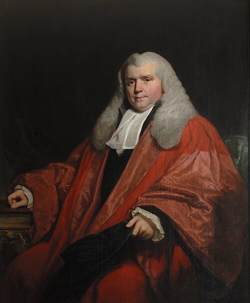 Porträt des Sir John Nicholl (1759-1838), walisischer Politiker  und  Richter., 1810, William Owen