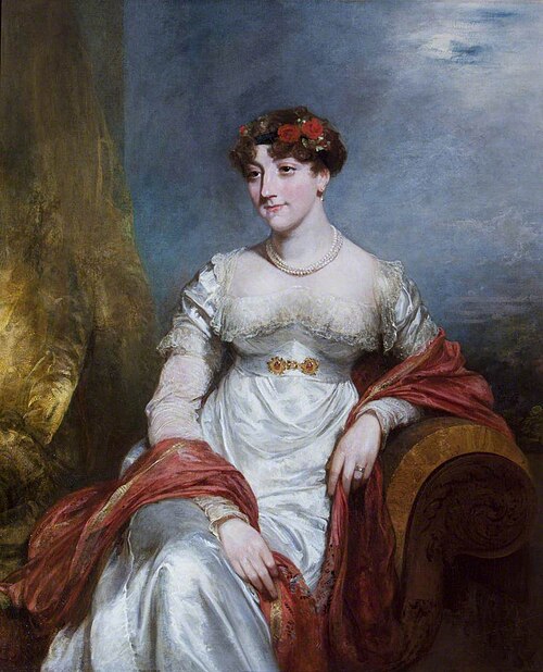 Amelia Sophia Hume, Lady Brownlow (1788-1814), 1813, William Owen