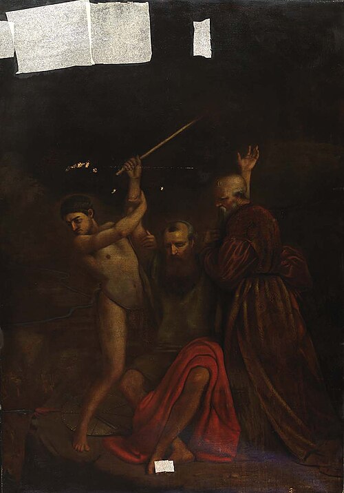 Moses, Aaron and Hur on Mount Horeb, 1857, William Page