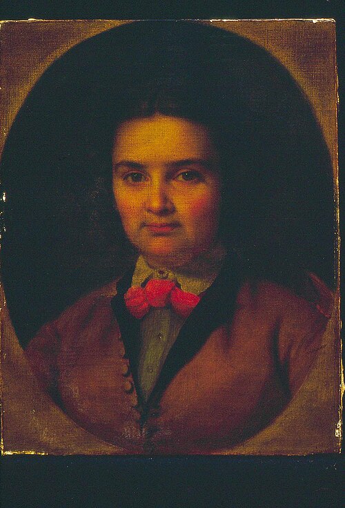 Harriet Hosmer, 1855, William Page