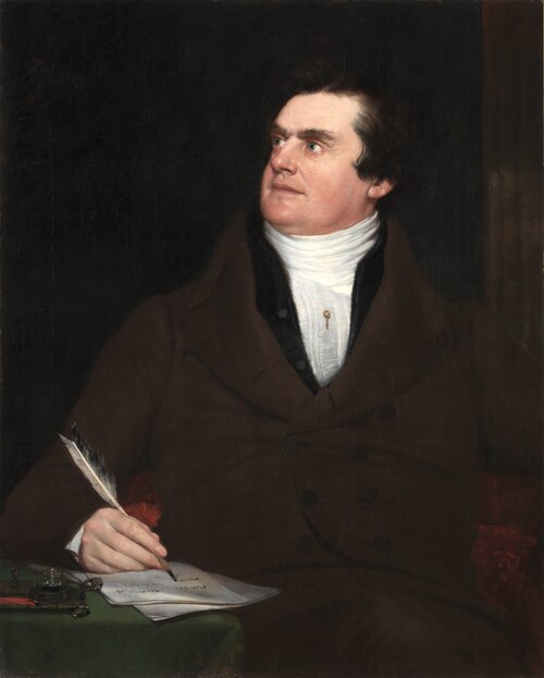 Colonel William Leete Stone, 1839, William Page