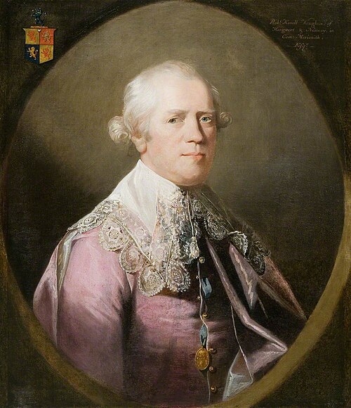 Robert Howell Vaughan, Aged c.60, 1784, William Parry