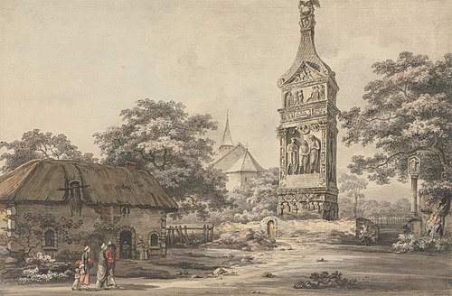 The Secundini Monument at Ighel in the Duchy of Luxembourg, , William Pars