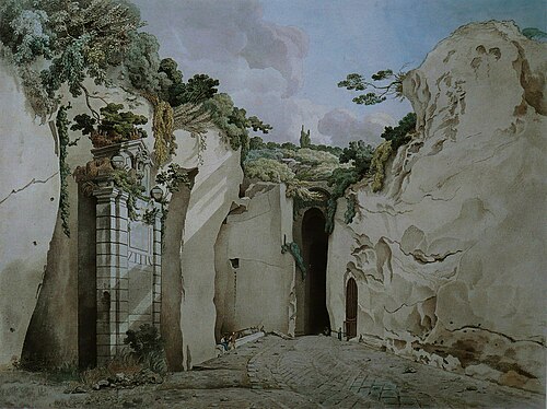 The Grotto at Posillipo, 1780, William Pars