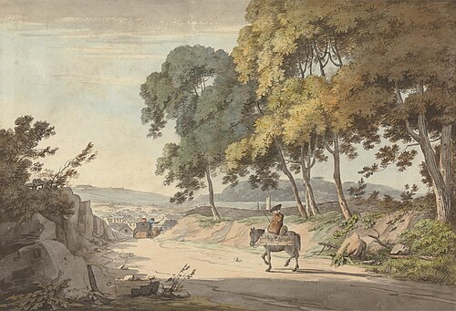View of Plymouth taken from the Seven Trees, Exeter Road, , William Payne