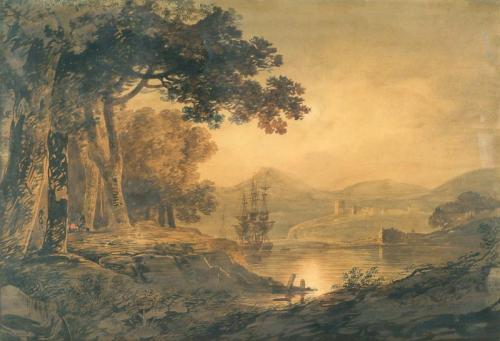 A River Scene - William Payne, 1850, William Payne