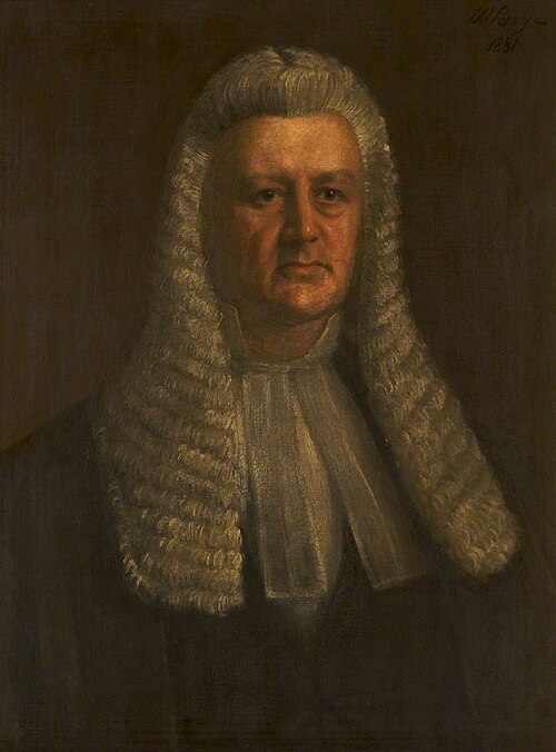 Samuel Pope, Esq., Recorder of Bolton (1869–1901), 1881, William Percy