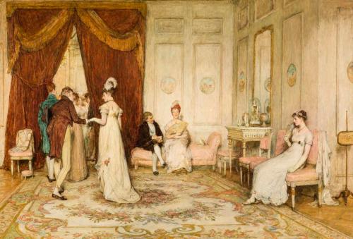 A Social Eddy (or 'Left, 1878, William Quiller Orchardson