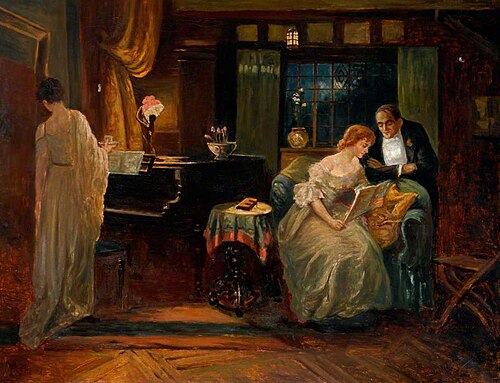 Reading after Dinner, , William Quiller Orchardson