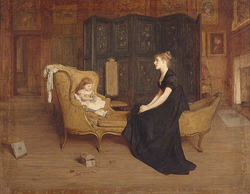 Her Idol, 1869, William Quiller Orchardson