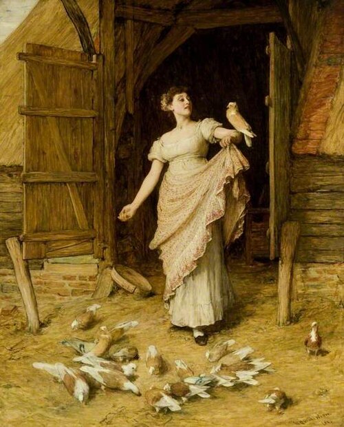 The Farmer's Daughter, 1881, William Quiller Orchardson