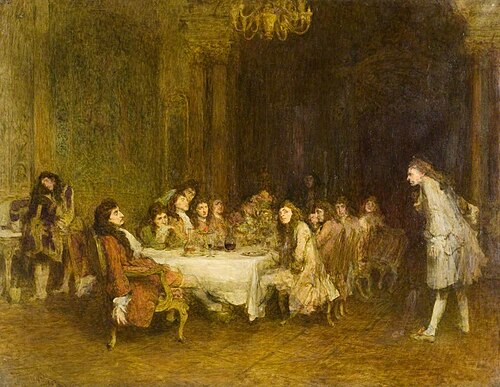 The Voltaire Incident, 1895, William Quiller Orchardson