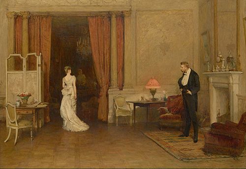 The first cloud, 1887, William Quiller Orchardson