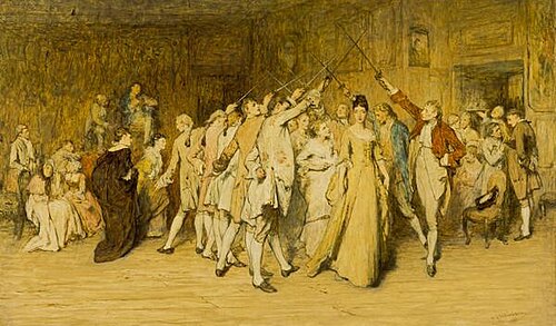 The Queen of the Swords, 1877, William Quiller Orchardson