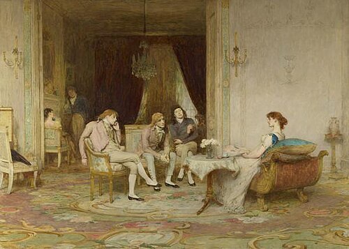 The Rivals, 1895, William Quiller Orchardson