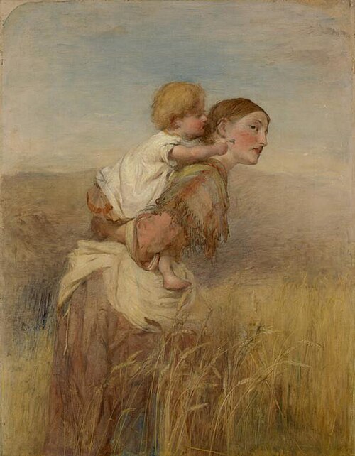 Through the Corn, 1859, William Quiller Orchardson