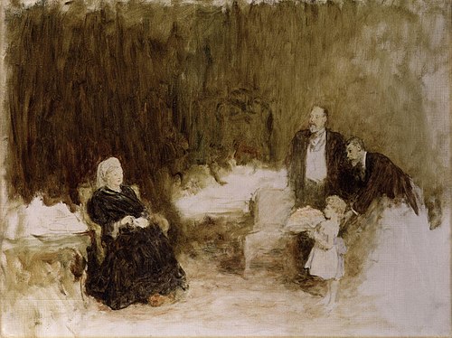 Four Generations (Queen Victoria, King Edward VII, Prince Edward, Duke of Windsor (King Edward VIII), 1897, William Quiller Orchardson
