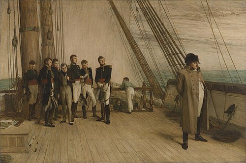 Napoleon on Board the Bellerophon, 1880, William Quiller Orchardson