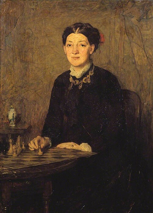 Mrs Charles Moxon, 1875, William Quiller Orchardson
