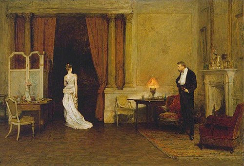 The First Cloud, 1887, William Quiller Orchardson