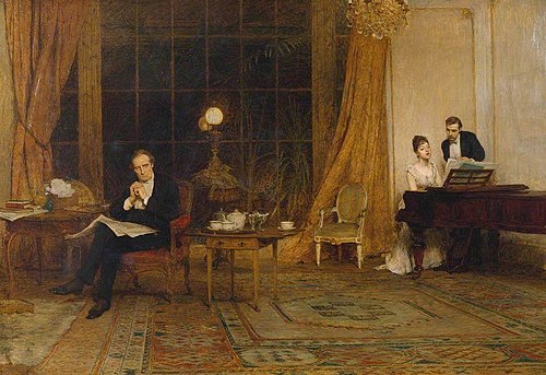 Her Mother’s Voice, 1888, William Quiller Orchardson