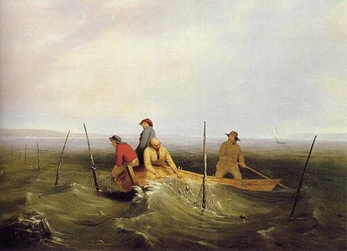 Shad Fishing on the Hudson, 1846, William Tylee Ranney