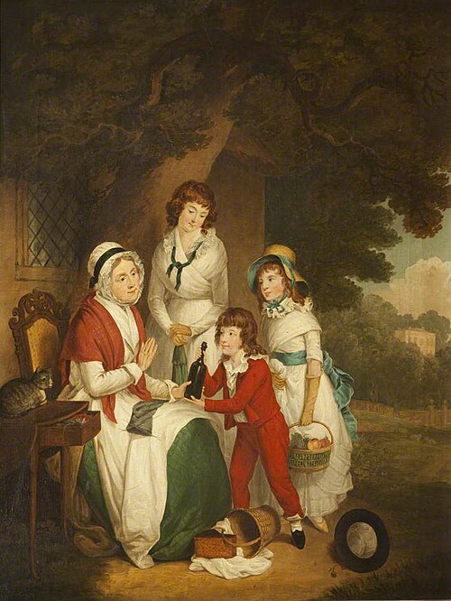 A Bottle of Wine, 1815, William Redmore Bigg