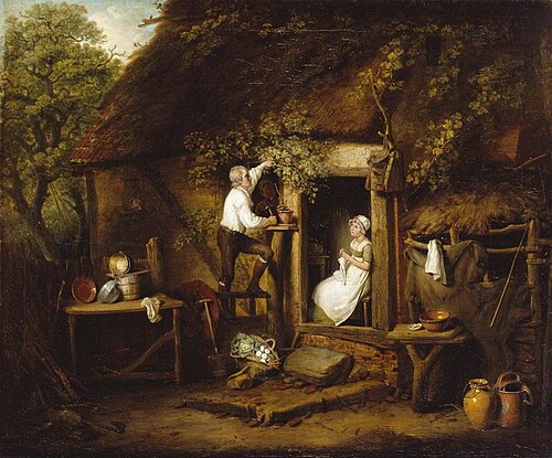 Cottagers, 1814, William Redmore Bigg
