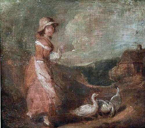 Driving the Geese, , William Redmore Bigg