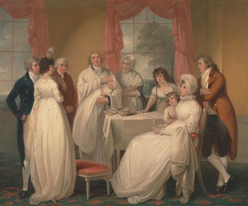Christening of the Heir, 1799, William Redmore Bigg