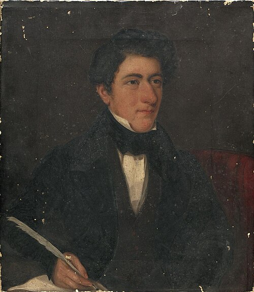 Benjamin Roos, Parys, 1841, William Roos