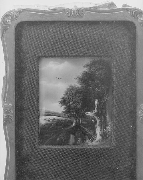 The Stump (after Ruisdael), 1815, William Russell Birch