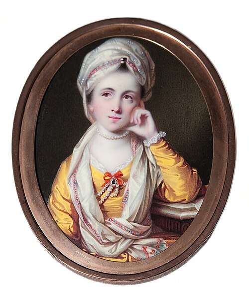 Nancy Parsons, Countess of Maynard (?-1814/15), m. 1. Horton, 2. Maynard, 1794, William Russell Birch