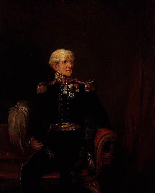 Major-General Stephen Galway Adye (1773–1838), 1837, William Salter